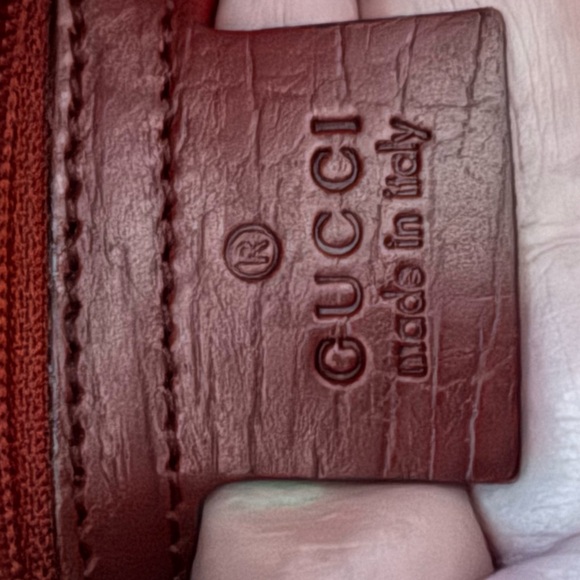 Gucci Belted leather/canvas medium Tote - Picture 11 of 14